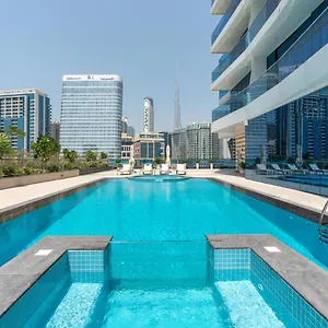 Apartament Exclusive Globalstay In Business Bay Free Parking & More!