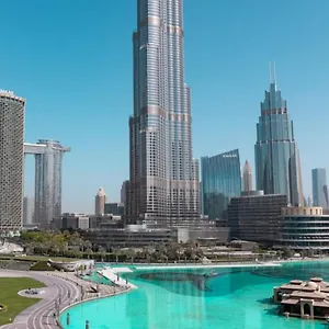 Elite Royal - Full Bujr Khalifa & Fountain View - Senator - 2 Bedrooms & 1 Open Bedroom Without Partition شقة